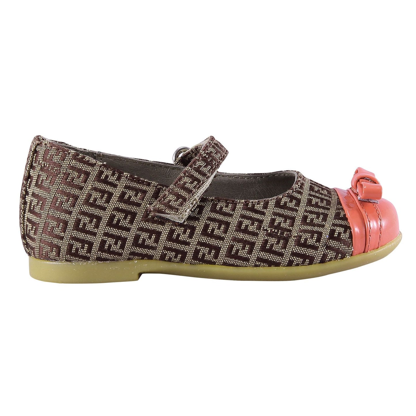 Girls Brown&Pink Shoes