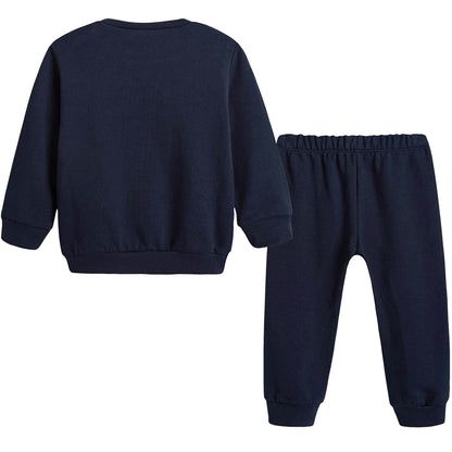 Baby Boys Navy Blue Tracksuit