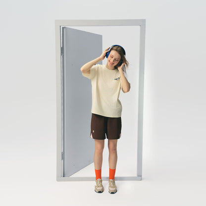 亲子款芝士白色速干短袖T恤