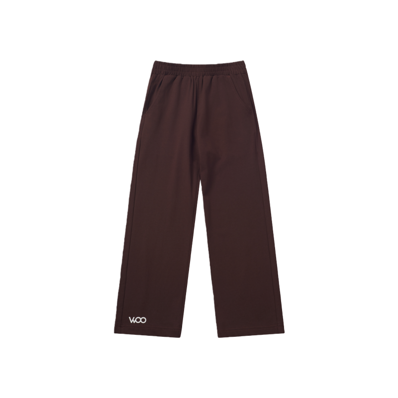 亲子款棕色噗噗棉长裤