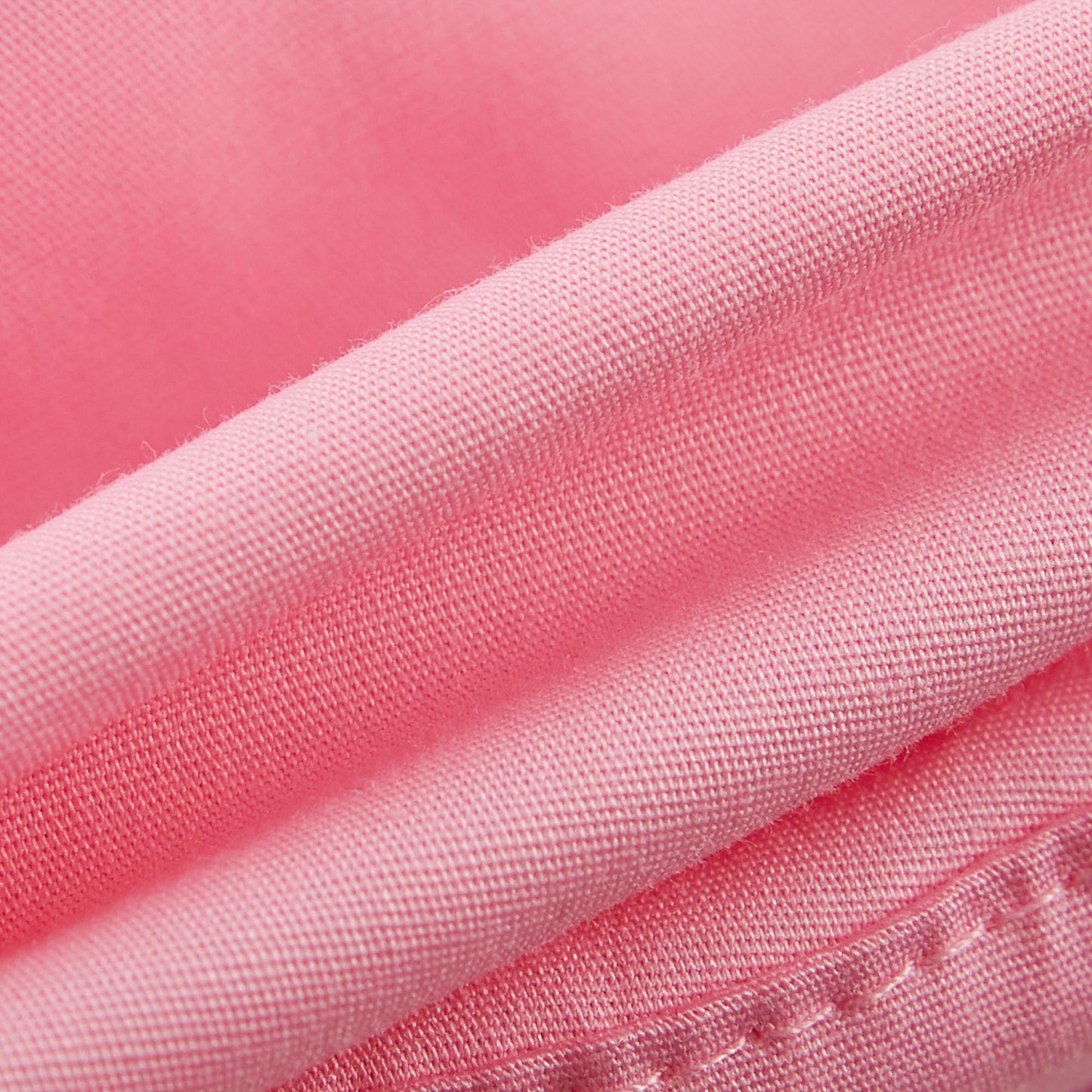 婴儿粉色印花太阳帽