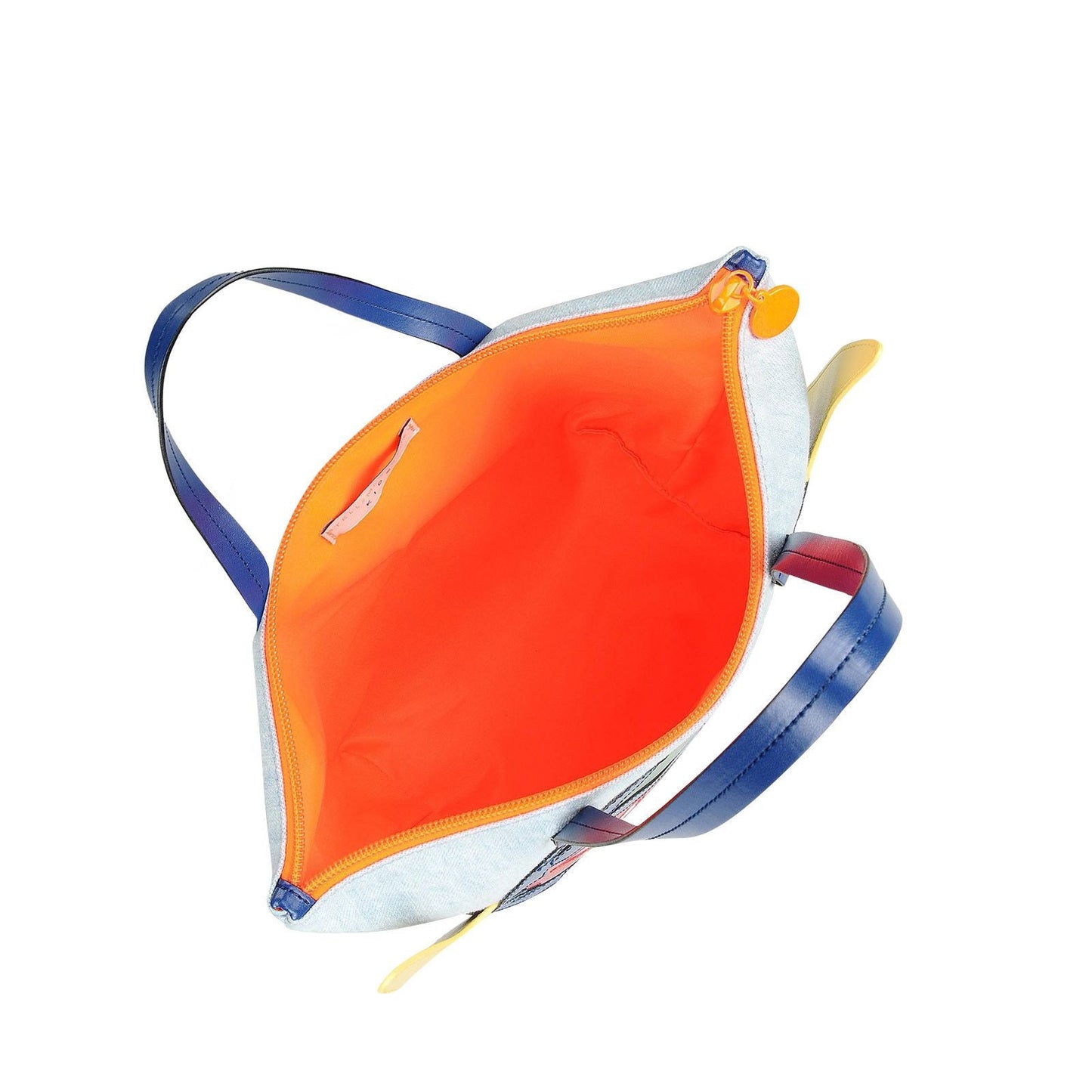Wylder Girls Blue Super Heroes Printed Cotton Bag