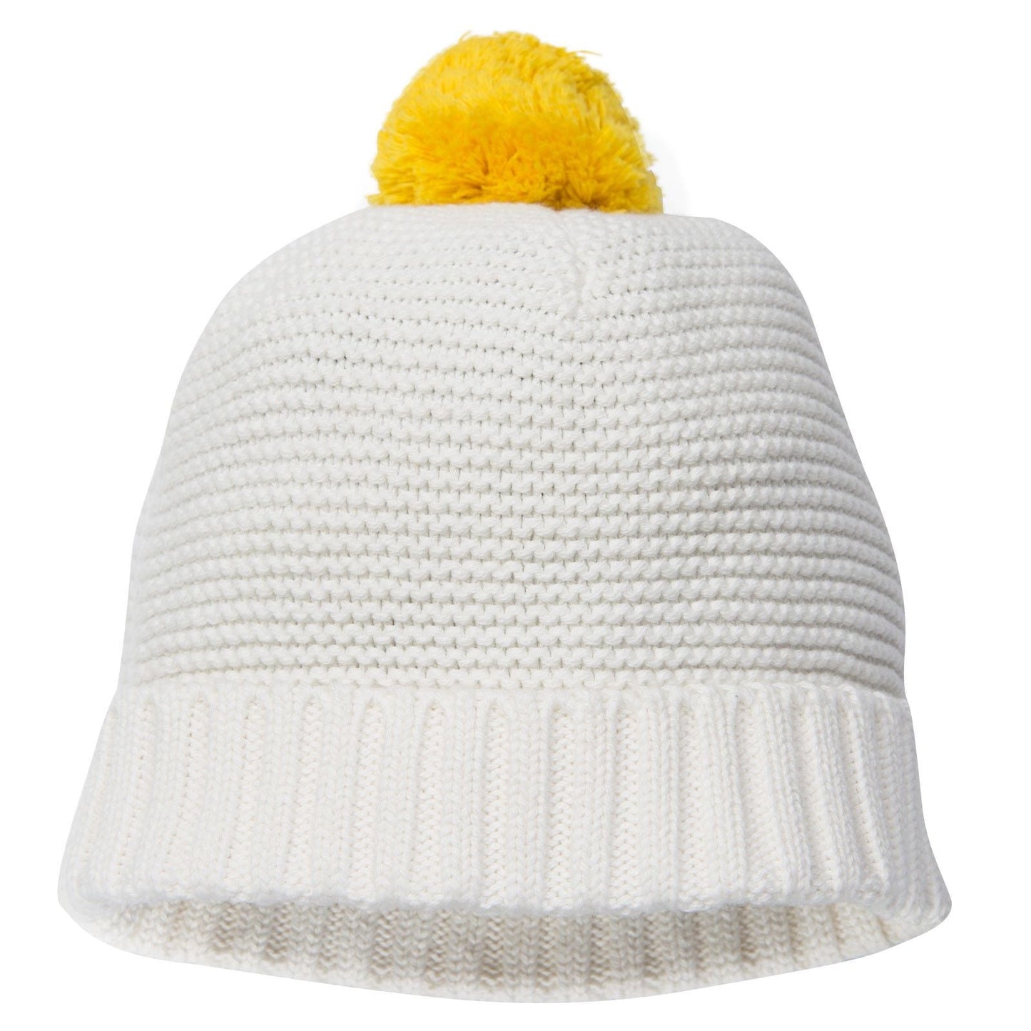 Ferret Baby Girls Ivory Knitted Bobble Hat