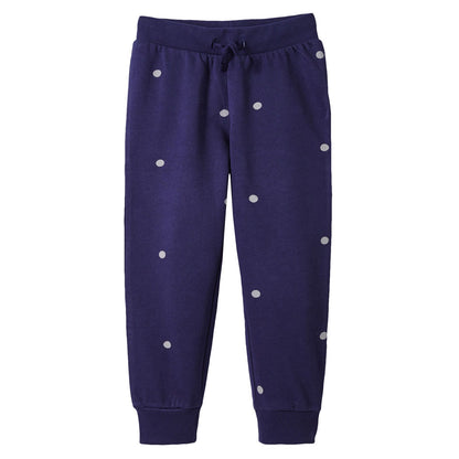 Boys&Girls Navy Blue Trousers With White Speck