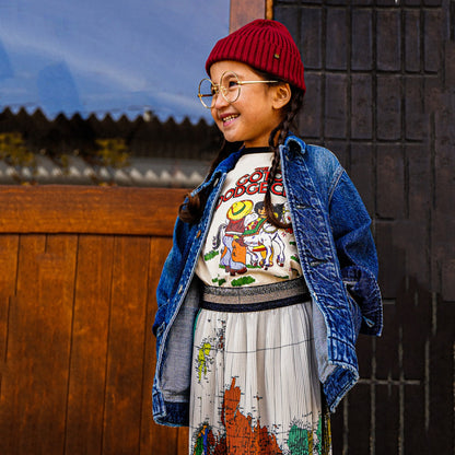 儿童蓝色牛仔外套