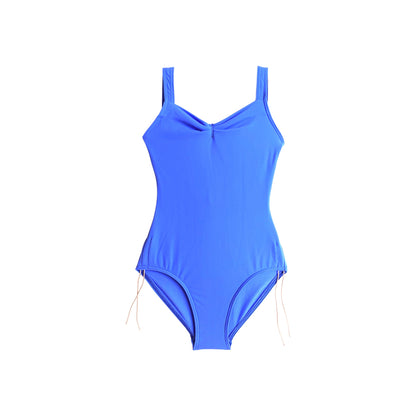女童蓝色芭蕾舞连体衣(有衬里DAD2002MP/french blue)