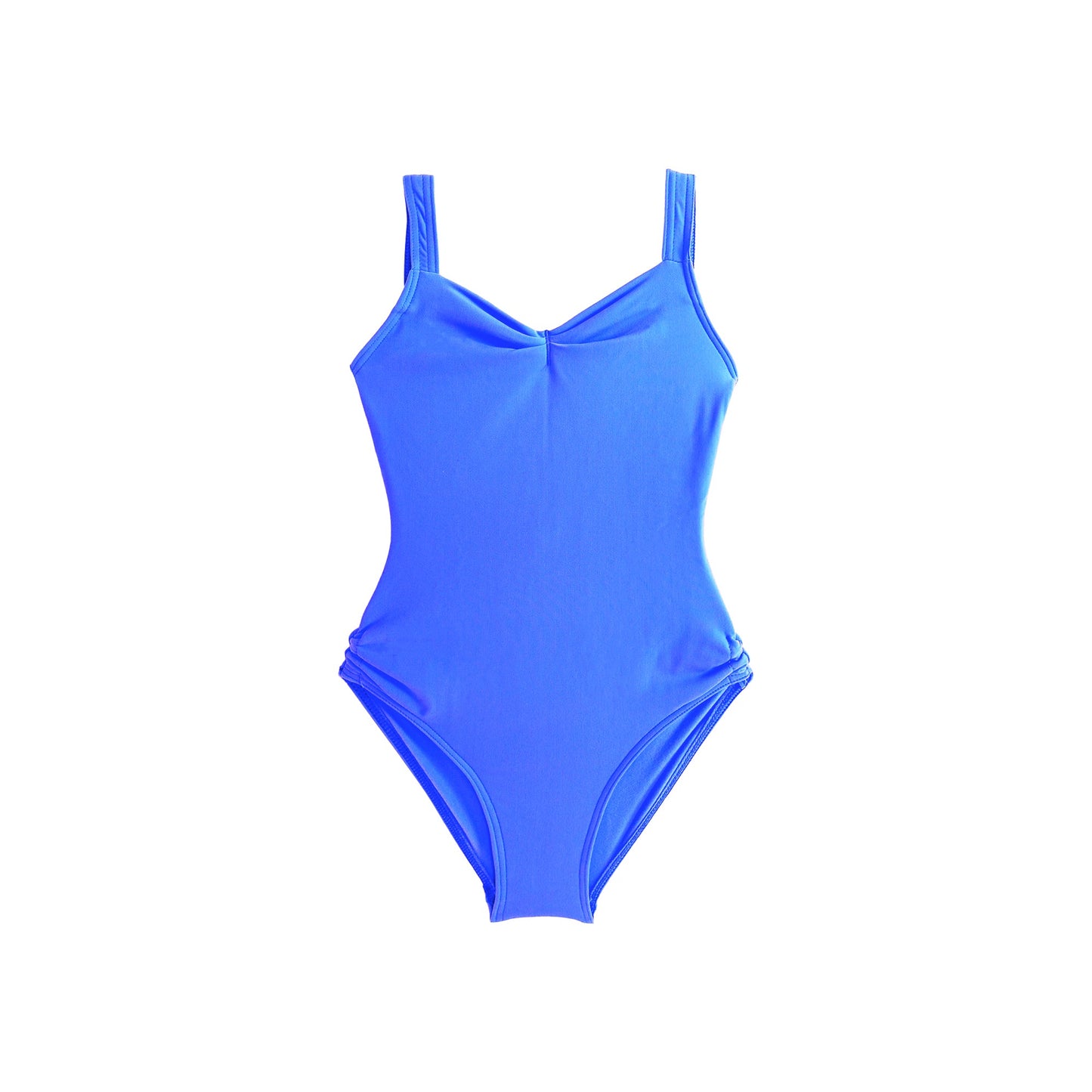 女童蓝色芭蕾舞连体衣(有衬里DAD2002MP/french blue)