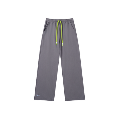 亲子款灰色噗噗棉长裤