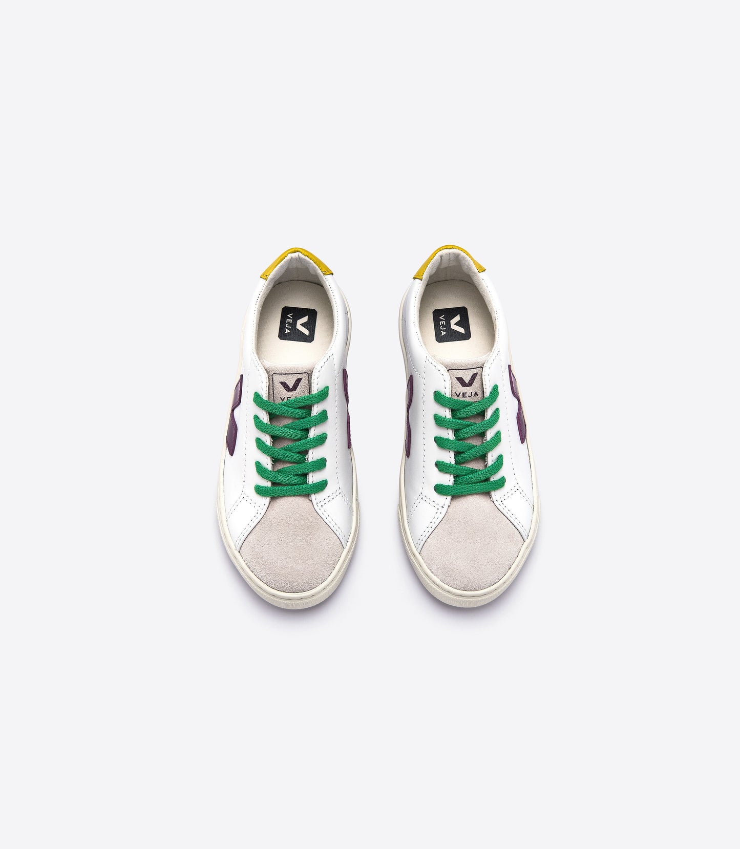 Girls White Leather Shoes