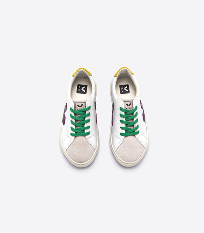 Girls White Leather Shoes