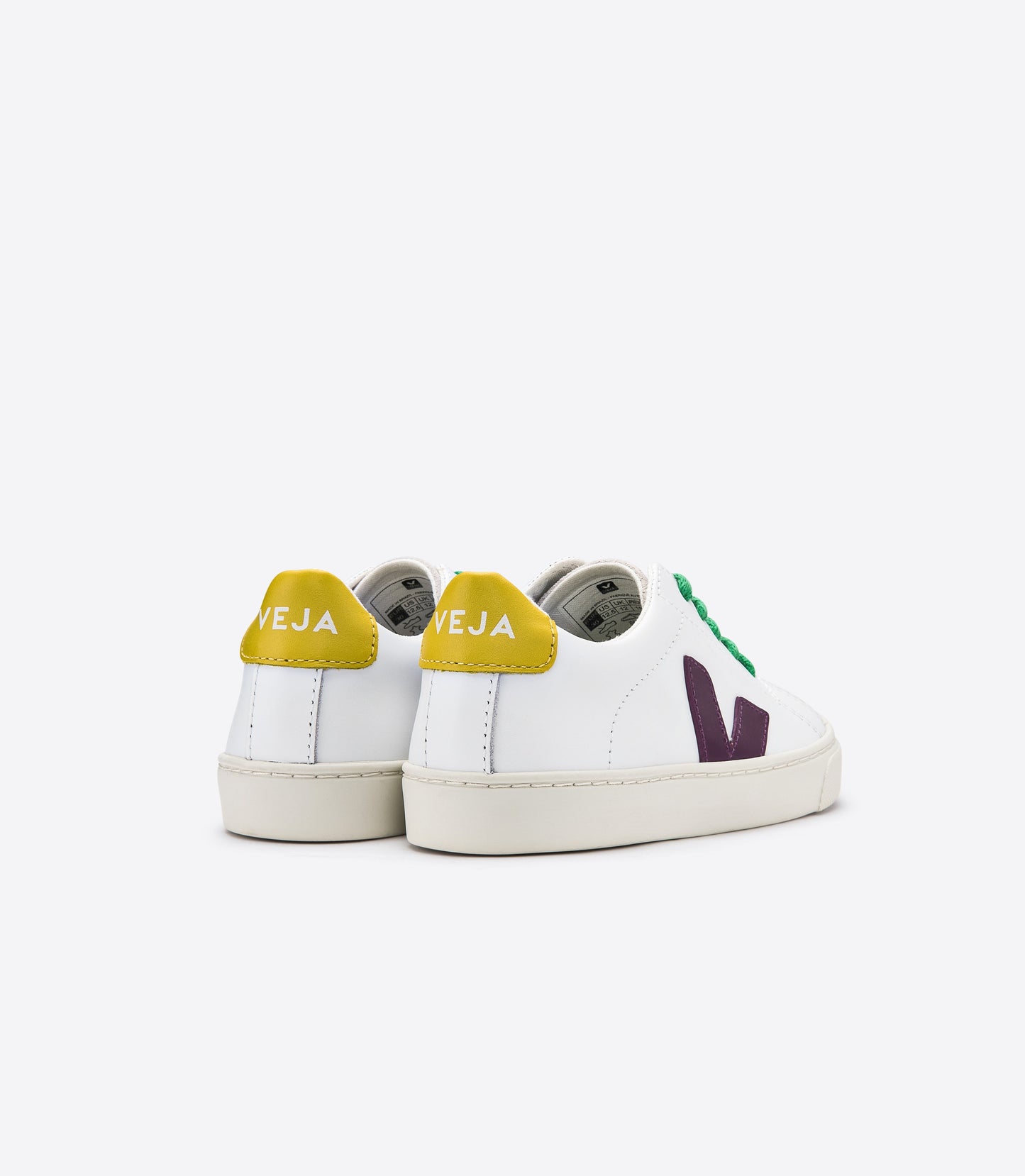Girls White Leather Shoes