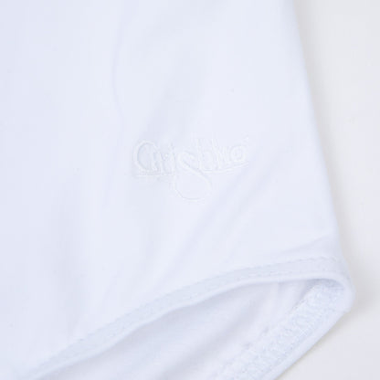 女童白色芭蕾舞连体衣(DAD1930M/white)
