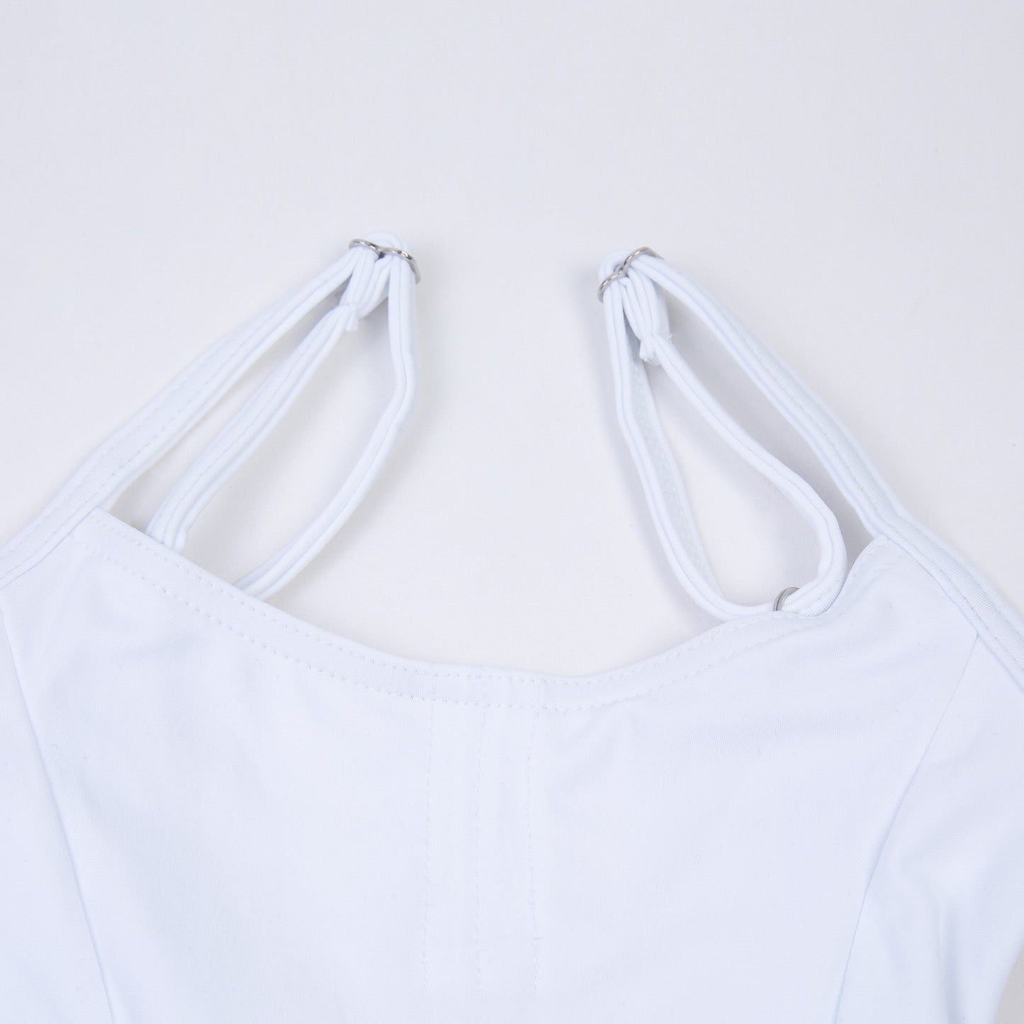 女童白色芭蕾舞连体衣