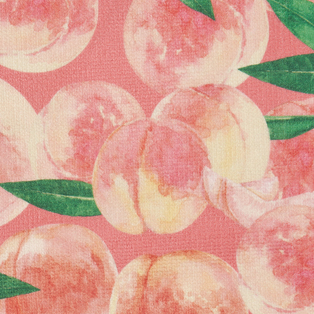 桃粉色印花游泳毛巾(80x40cm)