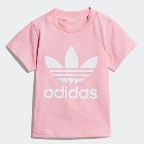 女童粉色三叶草棉T恤