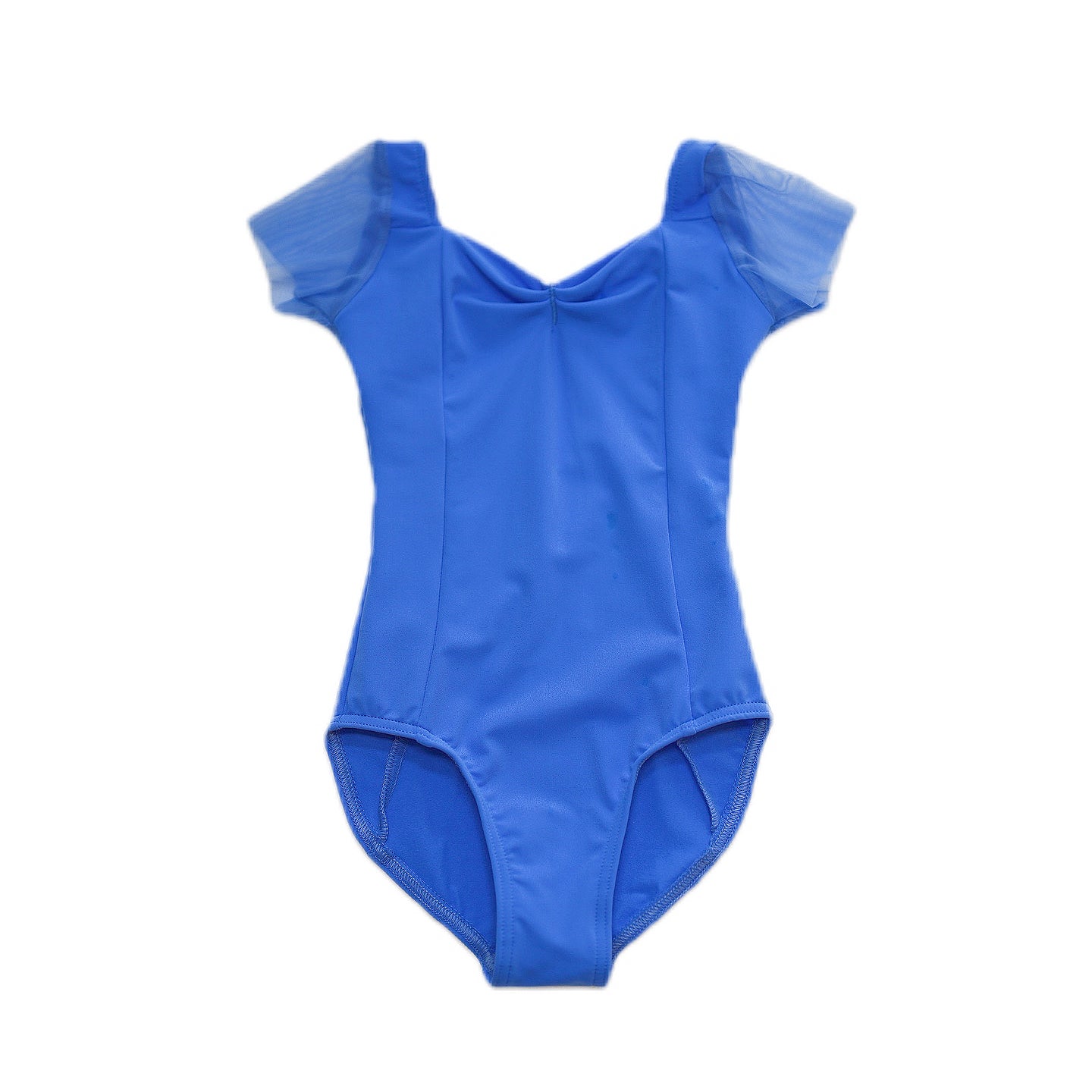 女童蓝色芭蕾舞连体衣(有内衬DAD2003/2MP/french blue)
