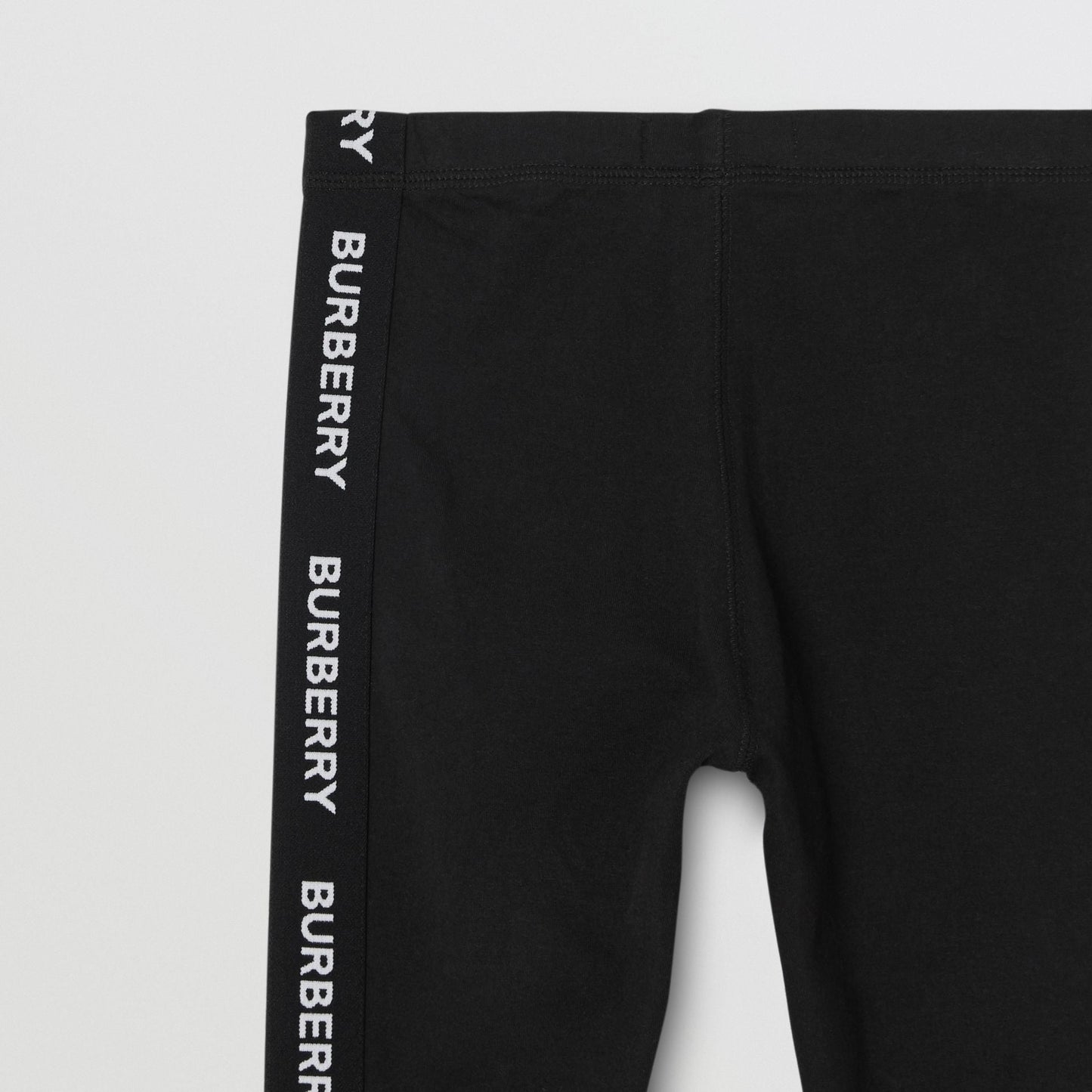 Girls Black Cotton Leggings