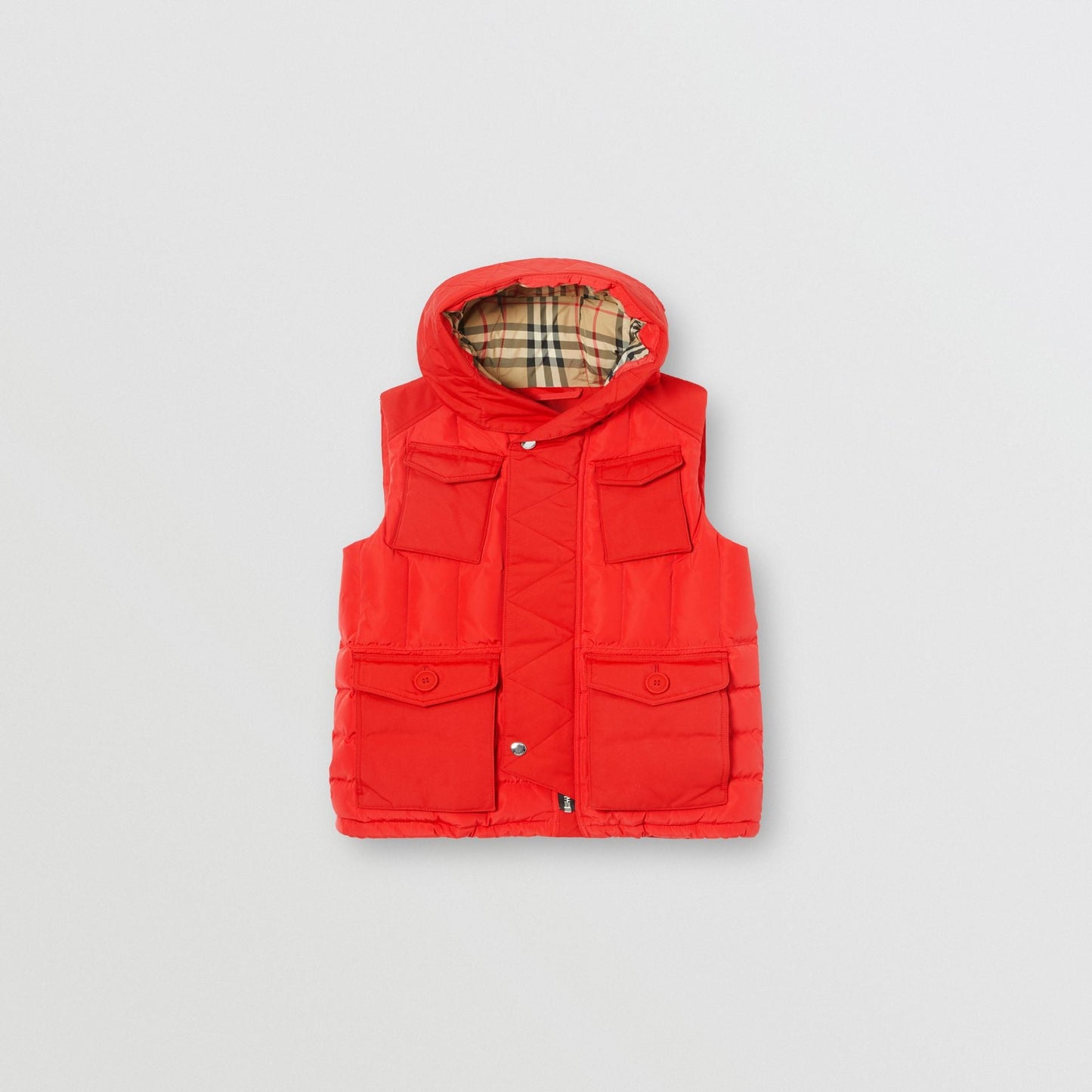 Boys Bright Red Gilet