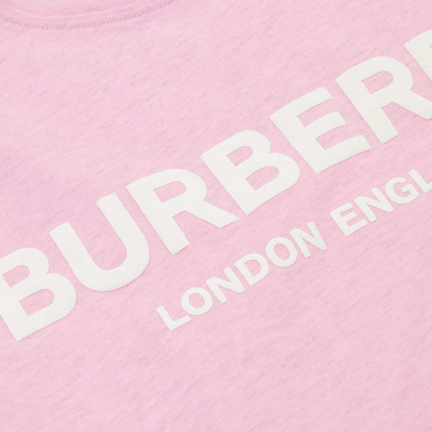Girls Pink Logo Cotton T-shirt