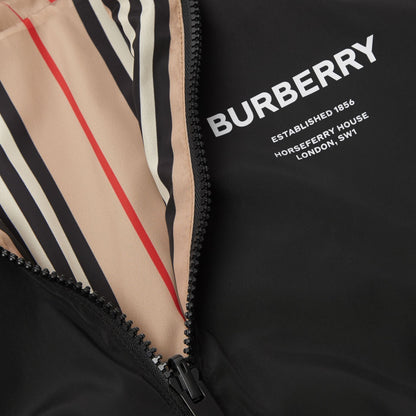 Boys Black Logo Jacket