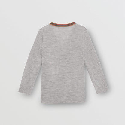 Girls Grey Cardigan