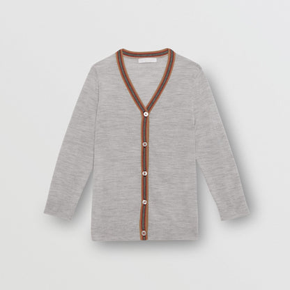Girls Grey Cardigan