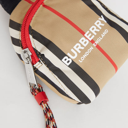 Girls Archive Beige Logo Bag