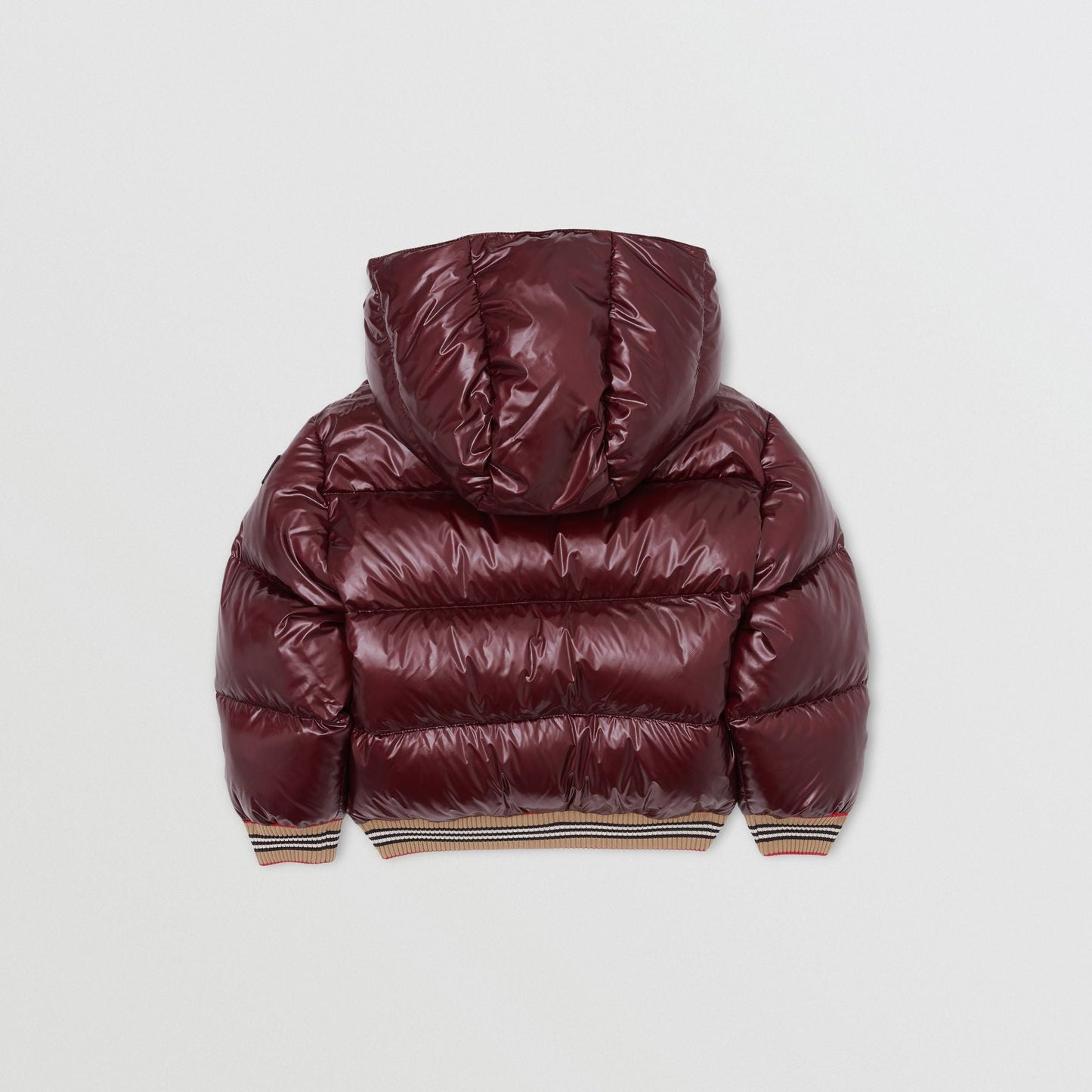 Girls Wine Red Padded Down Jacket