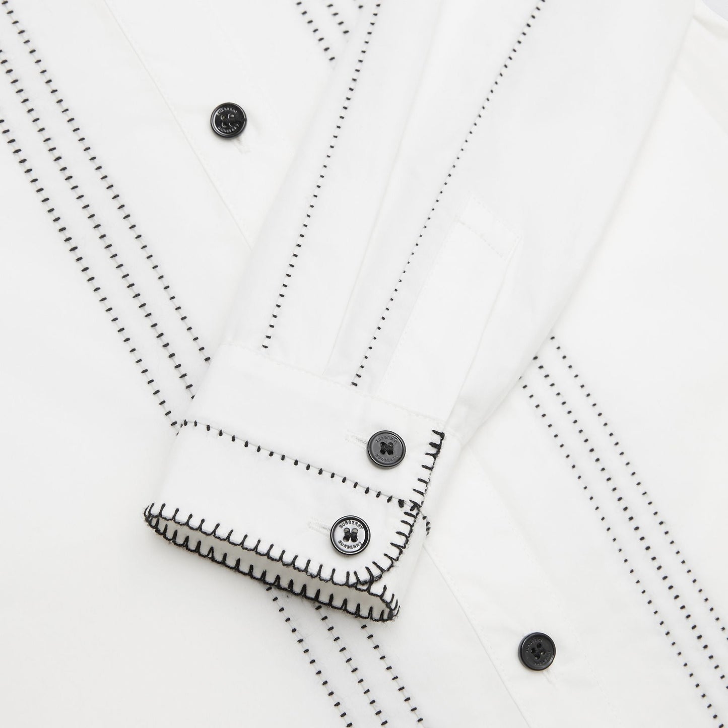 Girls White Cotton Shirt