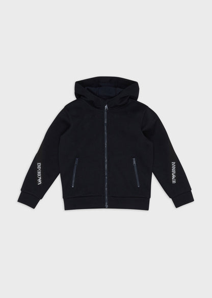 Boys Navy Logo Sweatshirt