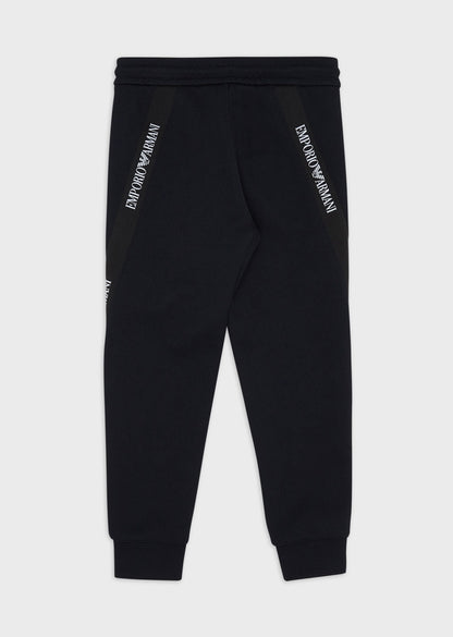 Boys Navy Blue Drawsting Trousers