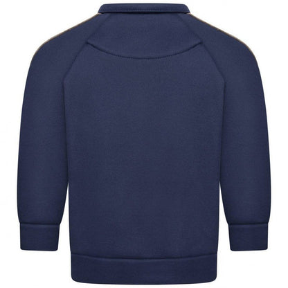 Baby Boys Navy Logo Sweatshirt