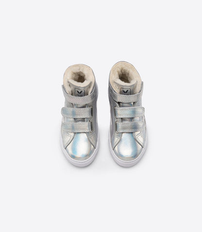 婴儿银色"ESPLAR MID"高帮鞋