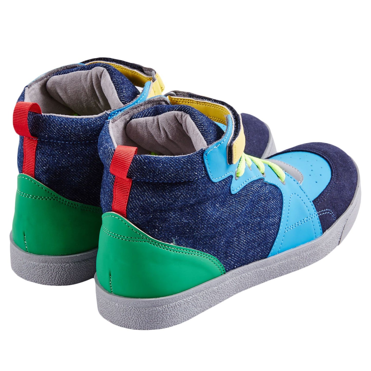 Pop Boys Multicolor High-Top Trainers