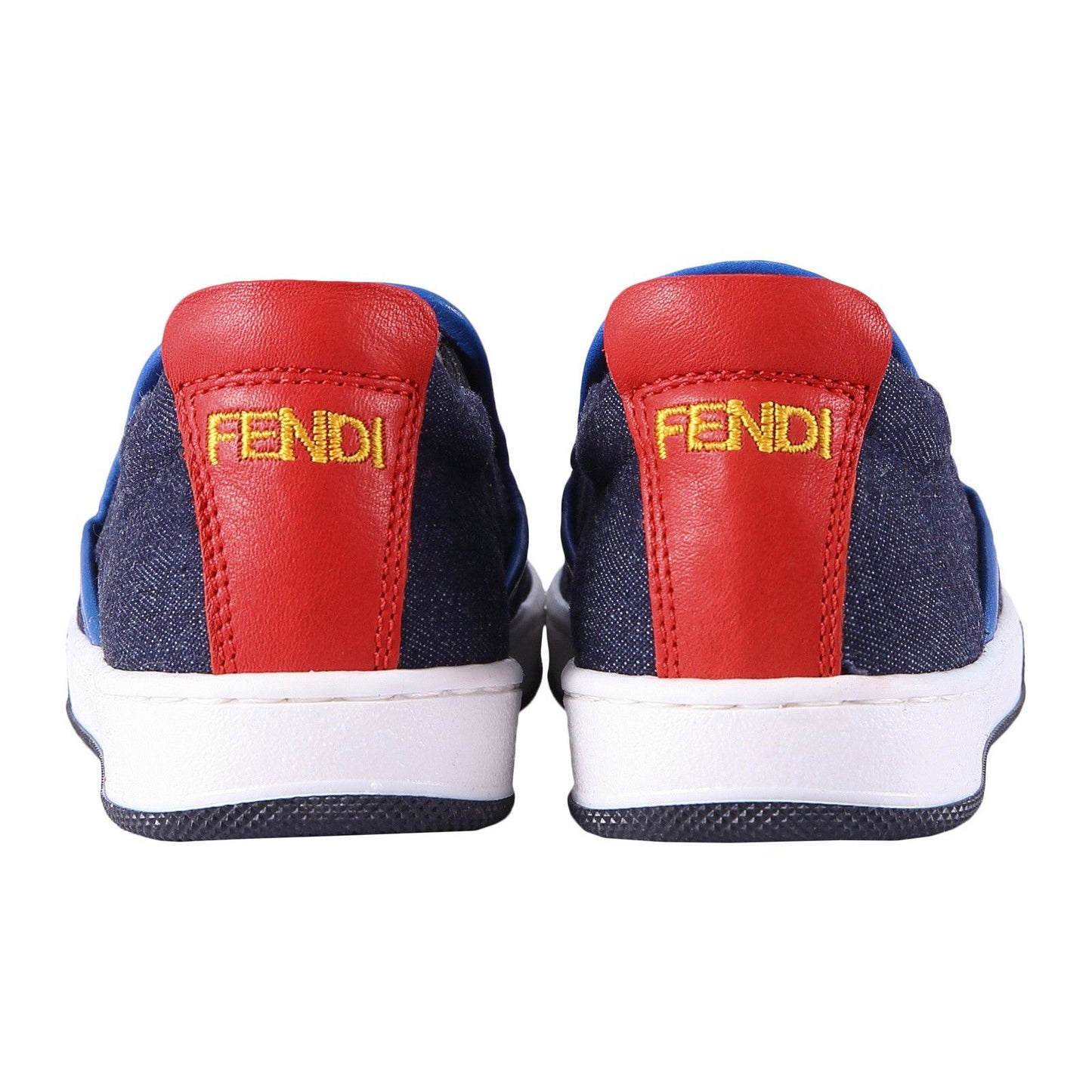 Boys Blue 'Monster' Surface Cotton Trainers