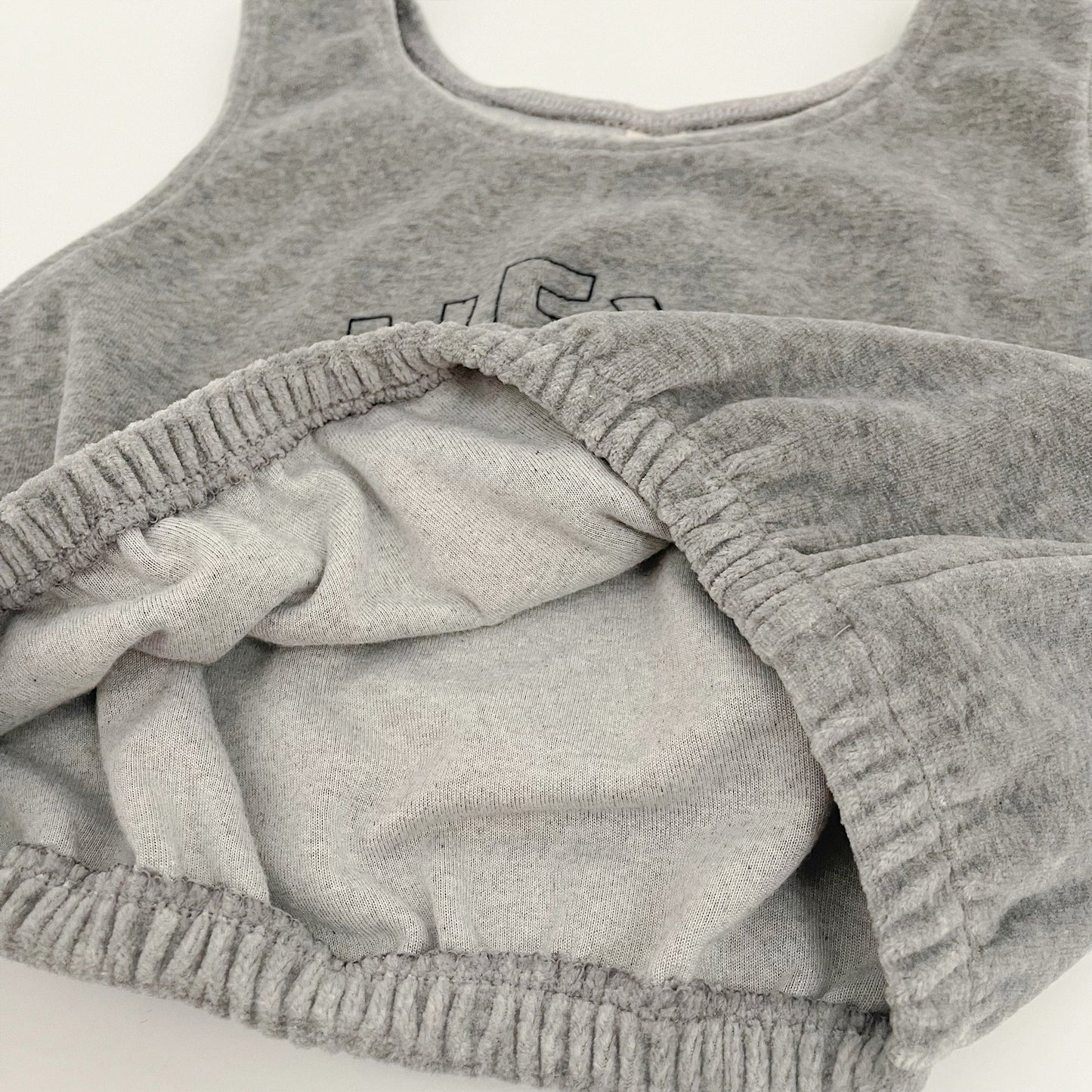 女童灰色Logo背心