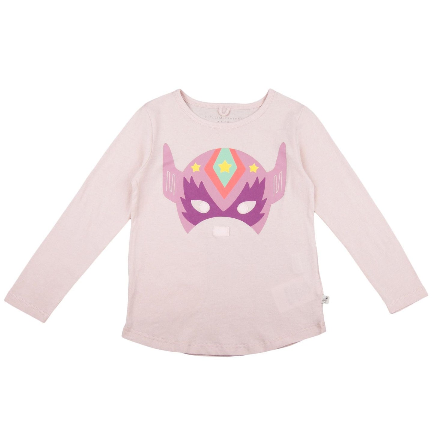 Barley Girls Pink Super Stella Heroes T-Shirt With Star Patches