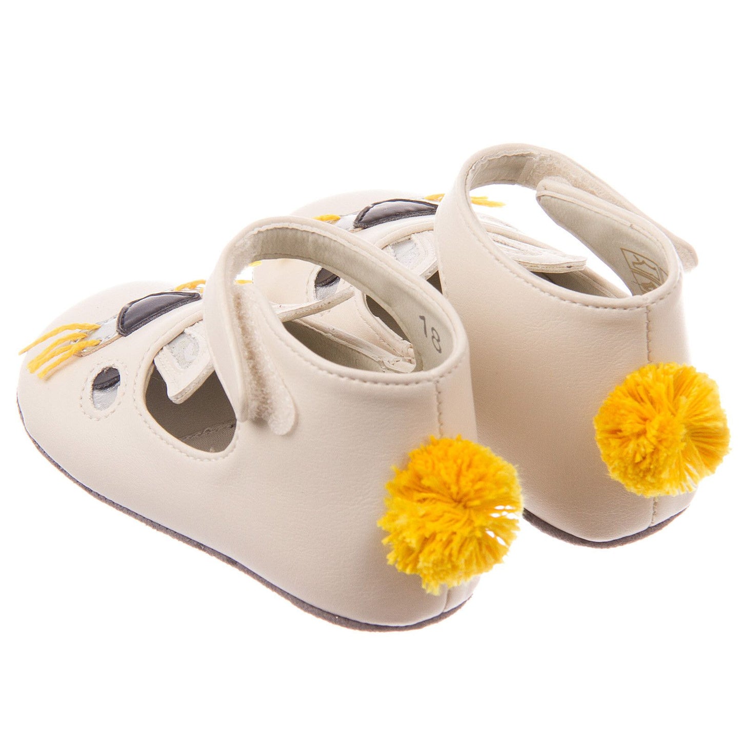 Hopper Baby Girls Beige Bunny Pre-Walker Shoes