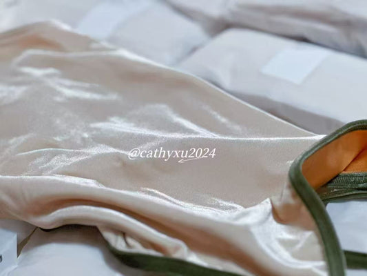 女童奶油白"Daniela/V-Buttermilk/V-Safari"芭蕾舞连体衣