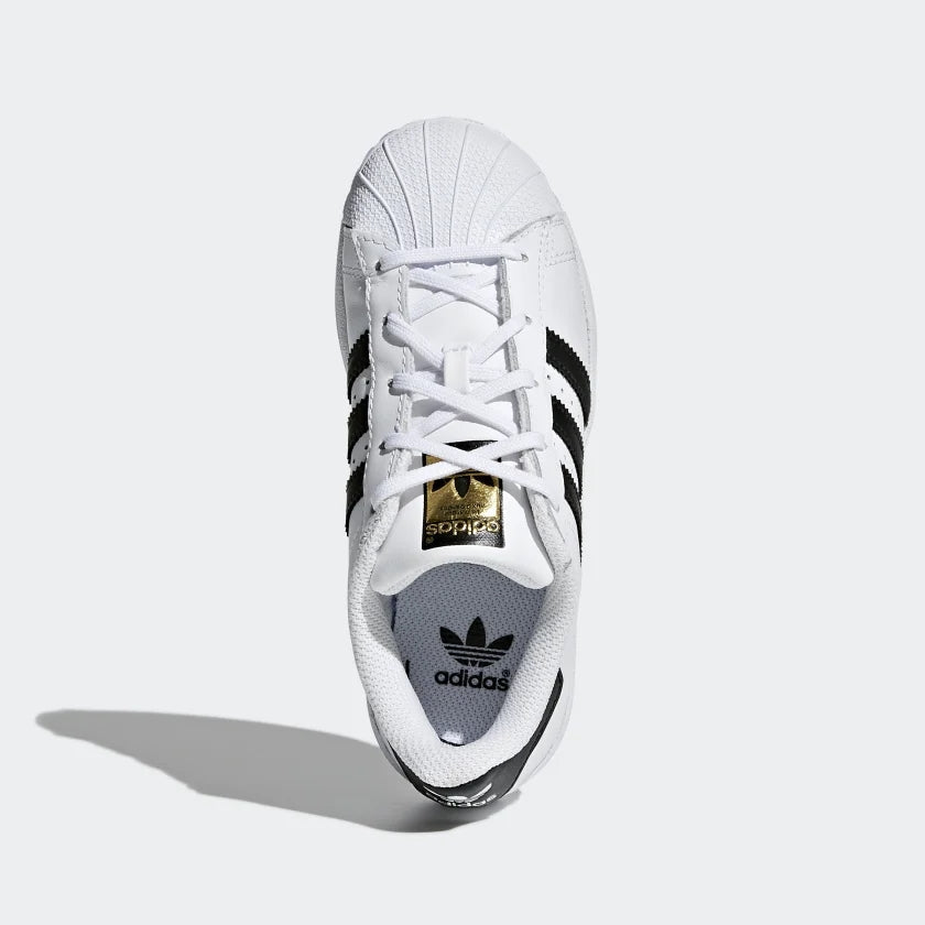 Boys & Girls White "SUPERSTAR" Shoes