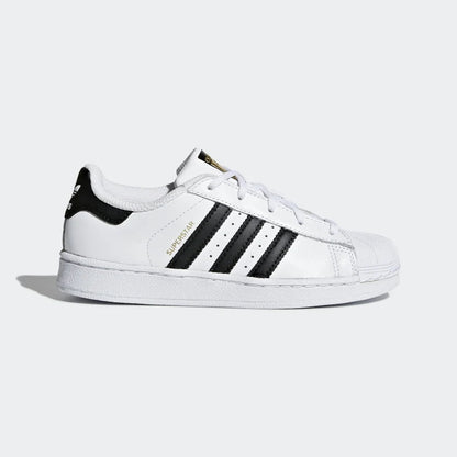 Boys & Girls White "SUPERSTAR" Shoes