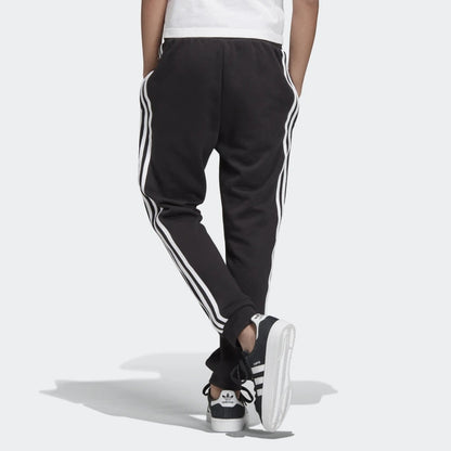 Boys & Girls Black Trefoil Trousers