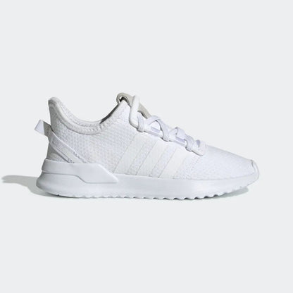 Boys & Girls White "PATH RUN" Shoes
