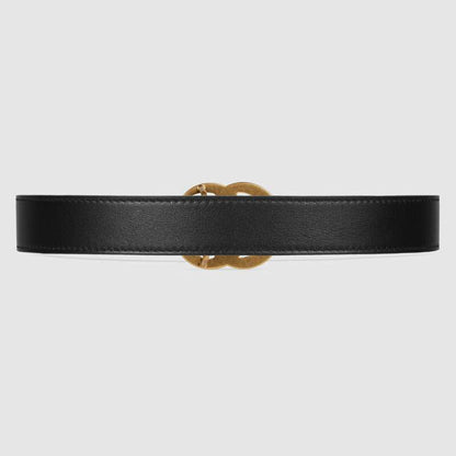 Girls Black GG Belt
