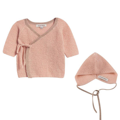 Baby Girls Pink  Baby Alpaca Knitwear Gifting