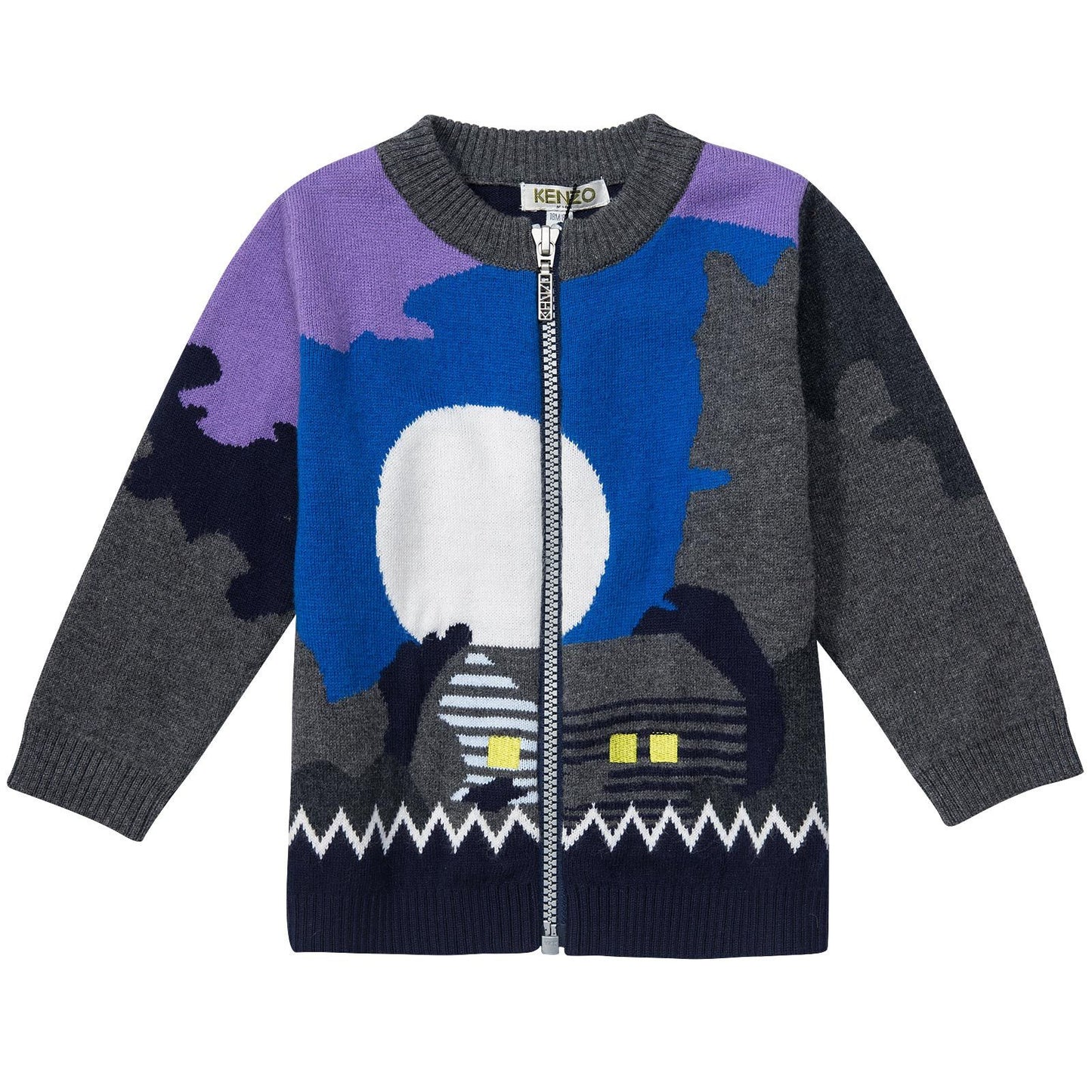 Baby Boys Blue Kintted Cardigan