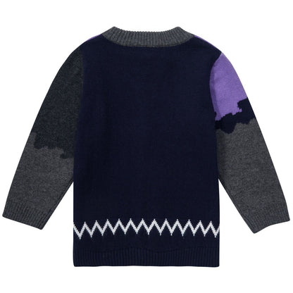 Baby Boys Blue Kintted Cardigan