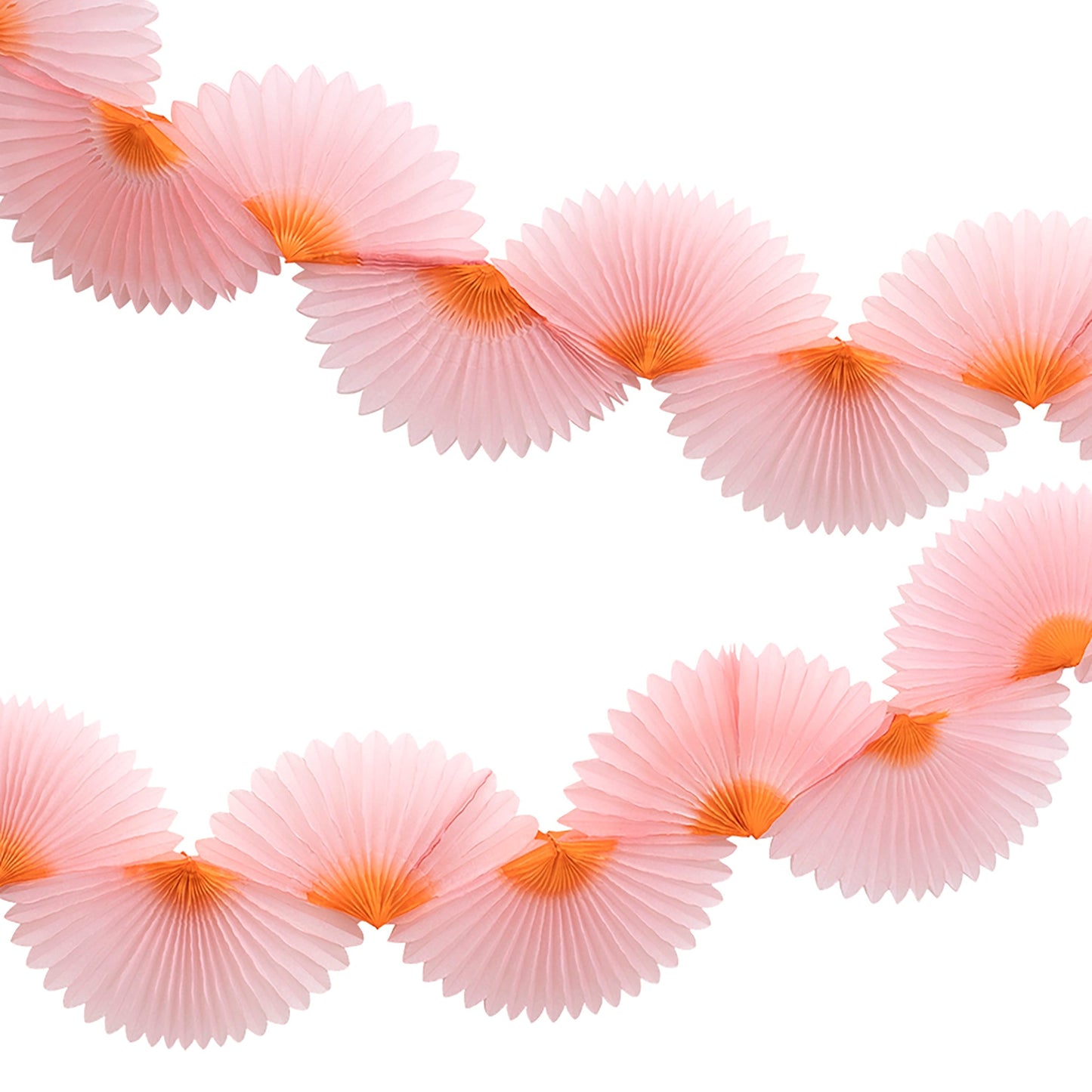 粉色花环