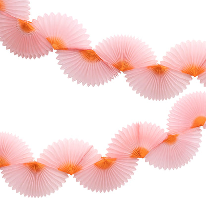 粉色花环