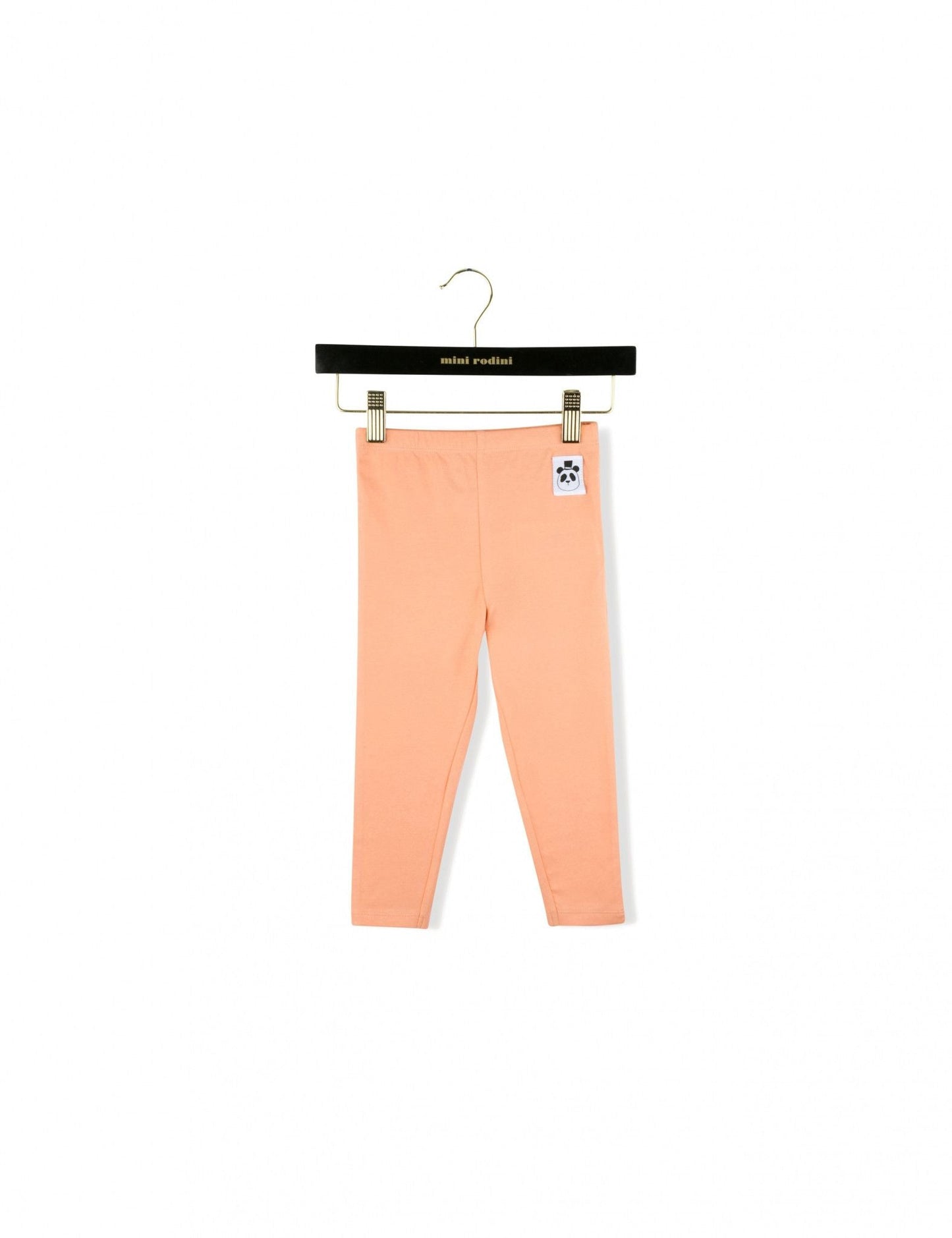 Girls Pink Cotton Leggings